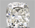 Diamante Natural 1.01 quilates, Del cojín , Color J, claridad SI2 y certificado GIA