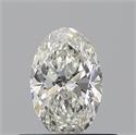 Diamante Natural 0.41 quilates, Ovalado , Color I, claridad VS2 y certificado GIA
