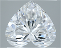 Natural Diamond 2.50 Carats, Heart with  Cut, E Color, VS2 Clarity and Certified by GIA