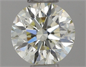 Diamante Natural 0.41 quilates, Redondo , Color M, claridad VVS1 y certificado IGI
