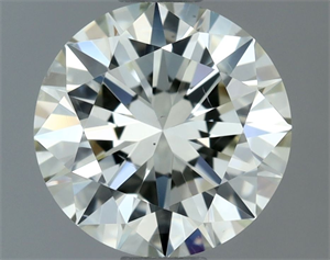 Picture of Natural Diamond 1.00 Carats, Round with Excellent Cut, K Color, SI1 Clarity and Certified by IGI