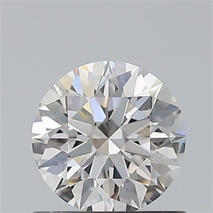 Picture of Natural Diamond 0.75 Carats, Round with Excellent Cut, G Color, VVS1 Clarity and Certified by GIA