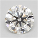 Diamante Natural 0.50 quilates, Redondo , Color I, claridad VS1 y certificado GIA