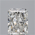 Diamante Natural 0.70 quilates, Radiante , Color F, claridad VS1 y certificado GIA