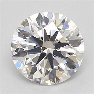 Picture of Natural Diamond 0.50 Carats, Round with Excellent Cut, I Color, VVS2 Clarity and Certified by GIA
