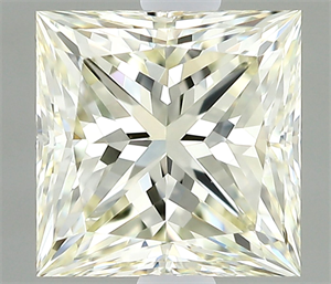 Picture of Natural Diamond 0.70 Carats, Princess with  Cut, K Color, VVS1 Clarity and Certified by IGI