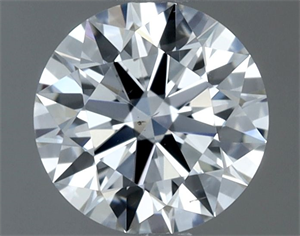 Foto Diamante Natural 0.50 quilates, Redondo , Color E, claridad SI1 y certificado GIA de