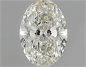Natural Diamond 0.71 Carats, Oval with  Cut, I Color, VS1 Clarity and Certified by GIA