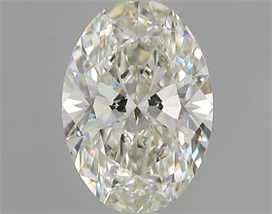 Picture of Natural Diamond 0.71 Carats, Oval with  Cut, I Color, VS1 Clarity and Certified by GIA