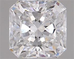 Picture of Natural Diamond 0.92 Carats, Radiant with  Cut, D Color, SI2 Clarity and Certified by GIA