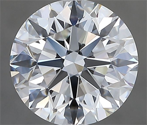 Picture of Natural Diamond 2.20 Carats, Round with Excellent Cut, G Color, VS1 Clarity and Certified by GIA