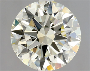 Foto Diamante Natural 2.01 quilates, Redondo , Color N, claridad VVS1 y certificado GIA de