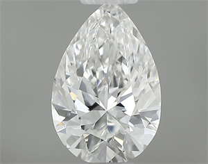 Foto Diamante Natural 0.30 quilates, De pera , Color F, claridad VVS2 y certificado GIA de