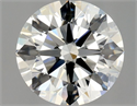 Diamante Natural 0.70 quilates, Redondo , Color I, claridad VVS1 y certificado GIA