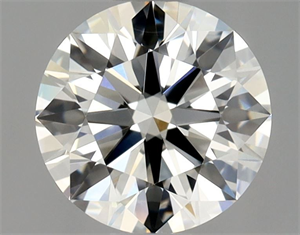 Foto Diamante Natural 0.70 quilates, Redondo , Color I, claridad VVS1 y certificado GIA de