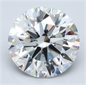 Diamante Natural 4.51 quilates, Redondo , Color I, claridad VS2 y certificado GIA