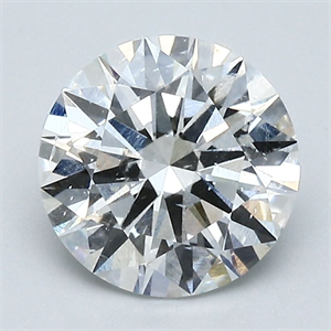 Foto Diamante Natural 1.82 quilates, Redondo , Color F, claridad SI2 y certificado GIA de