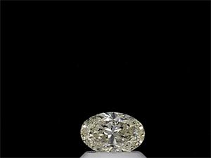 Picture of Natural Diamond 0.70 Carats, Oval with  Cut, M Color, SI2 Clarity and Certified by GIA