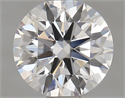 Del inventario de diamantes de laboratorio, 0.76 quilates, Redondo , Color D, claridad VVS2 y certificado IGI