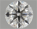 Natural Diamond 1.21 Carats, Round with Very Good Cut, G Color, SI2 Clarity and Certified by GIA