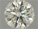 Natural Diamond 1.09 Carats, Round with Excellent Cut, L Color, VS1 Clarity and Certified by GIA