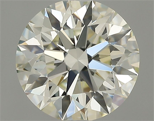 Picture of Natural Diamond 1.09 Carats, Round with Excellent Cut, L Color, VS1 Clarity and Certified by GIA