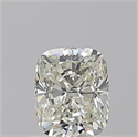 Natural Diamond 0.73 Carats, Cushion with  Cut, K Color, VS1 Clarity and Certified by GIA