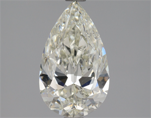 Foto Diamante Natural 1.70 quilates, De pera , Color K, claridad SI1 y certificado GIA de