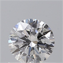 Diamante Natural 0.42 quilates, Redondo , Color D, claridad SI2 y certificado GIA