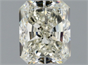 Natural Diamond 1.09 Carats, Radiant with  Cut, K Color, SI1 Clarity and Certified by GIA