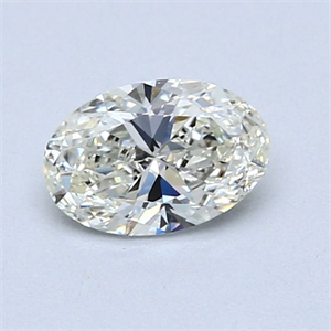 Foto Diamante Natural 0.70 quilates, Ovalado , Color I, claridad SI2 y certificado GIA de