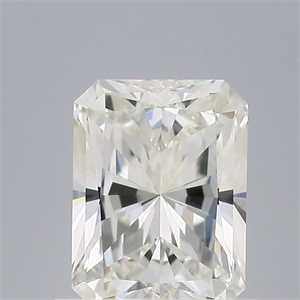 Picture of Natural Diamond 0.71 Carats, Radiant with  Cut, F Color, VVS2 Clarity and Certified by IGI