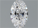 Diamante Natural 0.70 quilates, Ovalado , Color D, claridad SI1 y certificado GIA