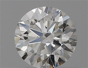 Foto Diamante Natural 0.40 quilates, Redondo , Color F, claridad SI1 y certificado GIA de