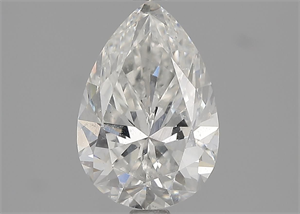Foto Diamante Natural 1.70 quilates, De pera , Color H, claridad SI1 y certificado GIA de