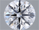 Del inventario de diamantes de laboratorio, 1.05 quilates, Redondo , Color D, claridad VVS2 y certificado IGI