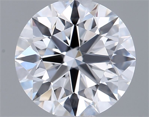 Picture of Lab Grown Diamond 1.05 Carats, Round with Ideal Cut, D Color, VVS2 Clarity and Certified by IGI