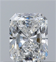 Natural Diamond 0.41 Carats, Radiant with  Cut, F Color, VS1 Clarity and Certified by GIA