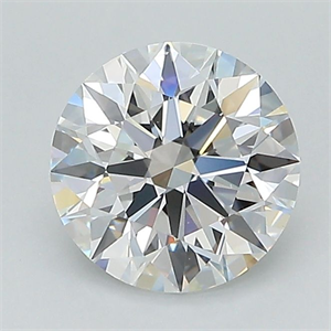 Picture of Lab Grown Diamond 1.34 Carats, Round with Ideal Cut, D Color, VS2 Clarity and Certified by IGI