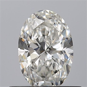 Picture of Natural Diamond 0.42 Carats, Oval with  Cut, G Color, VVS1 Clarity and Certified by GIA