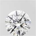 Lab Grown Diamond 0.90 Carats, Round with Ideal Cut, F Color, VS1 Clarity and Certified by IGI