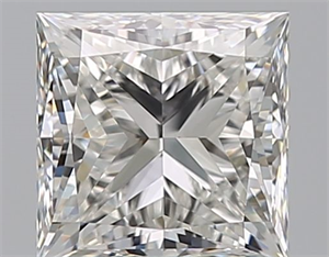 Picture of Natural Diamond 1.20 Carats, Princess with  Cut, G Color, VVS2 Clarity and Certified by GIA