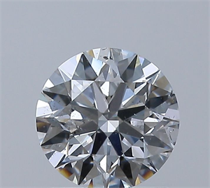 Picture of Natural Diamond 0.90 Carats, Round with Excellent Cut, D Color, SI2 Clarity and Certified by GIA