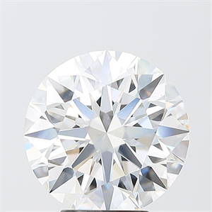 Picture of Lab Grown Diamond 7.07 Carats, Round with Ideal Cut, D Color, VS1 Clarity and Certified by IGI
