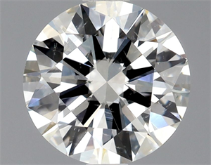 Picture of Natural Diamond 1.00 Carats, Round with Excellent Cut, H Color, SI1 Clarity and Certified by GIA