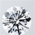 Lab Grown Diamond 7.02 Carats, Round with Ideal Cut, F Color, VVS2 Clarity and Certified by IGI