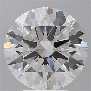 Picture of Lab Grown Diamond 4.54 Carats, Round with Ideal Cut, F Color, VVS2 Clarity and Certified by IGI