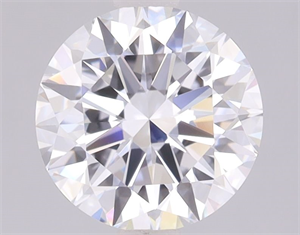 Picture of Lab Grown Diamond 2.00 Carats, Round with Excellent Cut, E Color, IF Clarity and Certified by IGI