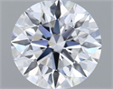 Lab Grown Diamond 1.04 Carats, Round with Excellent Cut, E Color, VS1 Clarity and Certified by IGI