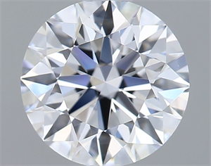 Picture of Lab Grown Diamond 1.04 Carats, Round with Excellent Cut, E Color, VS1 Clarity and Certified by IGI
